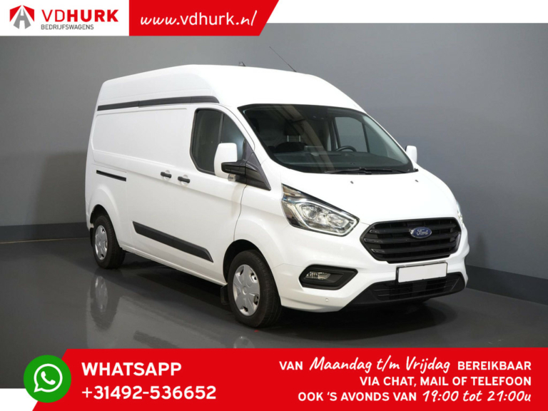 Ford Transit Custom Van 300 2.0 TDCI 130 CP L2H2 Trend Adapt.Cruise/ Navi/ Carplay/ PDC/ Airco