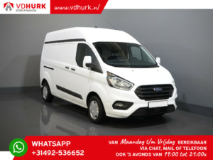 Ford Transit Custom Bestelbus 300 2.0 TDCI 130 pk L2H2 Trend Adapt.Cruise/ Navi/ Carplay/ PDC/ Airco