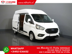 Ford Transit Custom Bestelbus 300 2.0 TDCI 130 pk L2H2 Trend Adapt.Cruise/ Navi/ Carplay/ PDC/ Airco