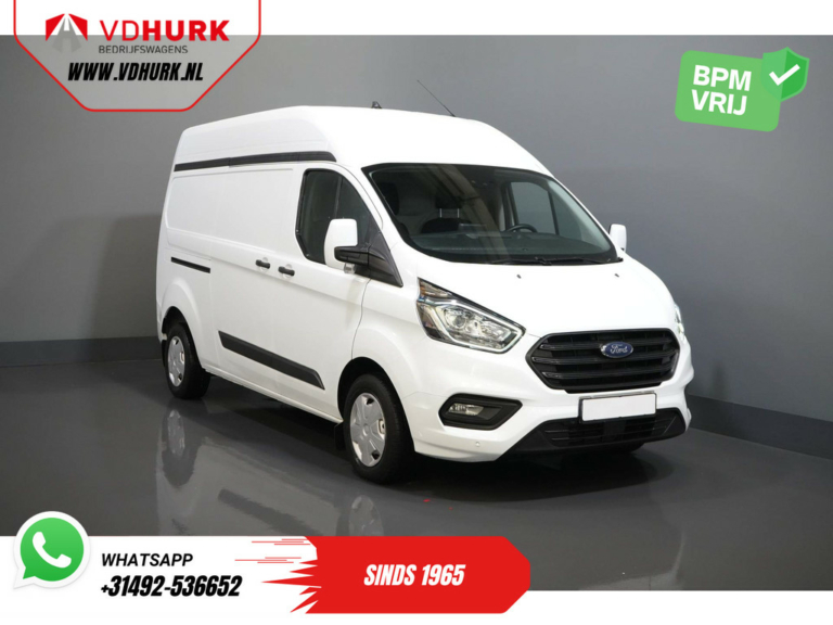 Ford Transit Custom Van 300 2.0 TDCI 130 ch L2H2 Trend Adapt.Cruise/ Navi/ Carplay/ PDC/ Airco