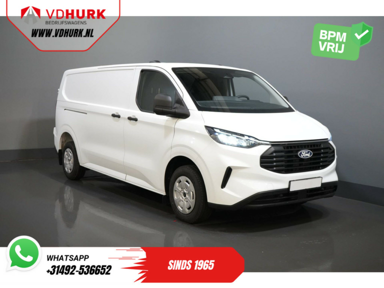 Ford Transit Custom Van 320 2.0 TDCI 170 hp Aut. L2 BPM FREE 5J/ 200,000 km Warranty./ 2.8t Towing Vessel/ CarPlay/ LED/ Climate/ Camera/ Cruise/ PDC