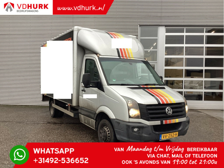 Volkswagen Crafter Bakwagen 50 2.0 TDI 165 CV Bakwagen Dubbel Lucht/ Koffer/ Gev.stoel/ Topspoiler/ Navi/ Cruise/ Airco