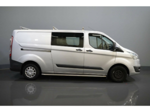 Ford Transit Custom Van 2.2 TDCI L2 Trend DC Cabină dublă/ Bare laterale/ Cameră/ PDC/ Cruise/ Bara de remorcare/ Aer condiționat