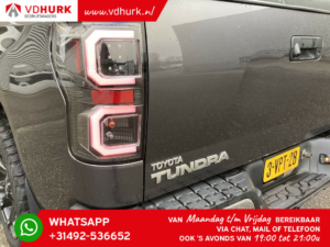 Toyota Tundra Pick-Up 5.7 V8 385 hp Platinum CrewMax Aut. 4x4 Prince/ LPG/ Leather/ Pano/ 3.5t Towing Verm./ 20