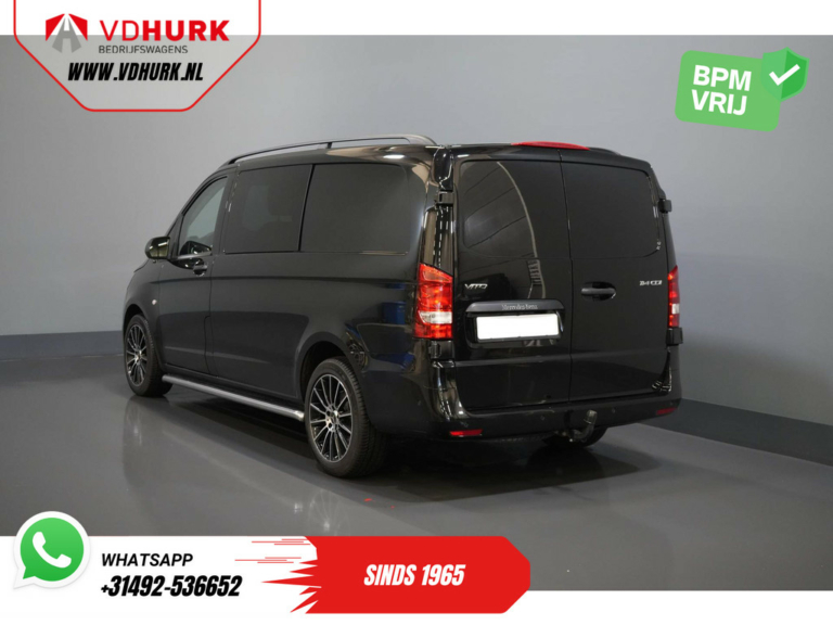 Mercedes-Benz Vito Van 114 CDI Aut. L2 DC Double Cab BPM FREE! 2.8t Trekverm./ Navi/ Climate/ Camera/ PDC/ LMV/ Cruise/ Towbar