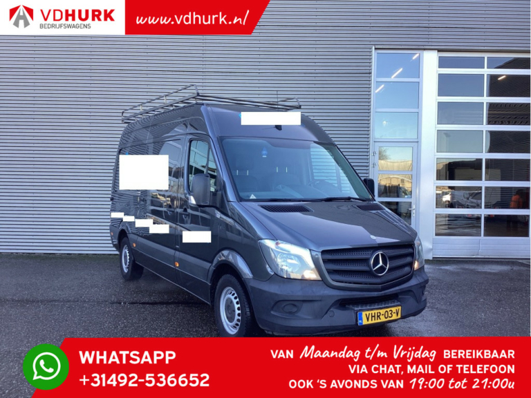 Mercedes-Benz Sprinter Bestelbus 313 2.2 CDI 270Gr.Deuren/ Imperiaal+ladder/ Camera/ Navi/ Cruise/ Airco/ Trekhaak