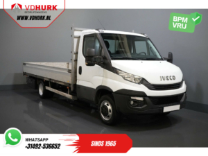 Iveco Daily Caja de carga abierta 35C15 3.0 150 CV (450x210) Caja de carga abierta/ 3.5t Towingverm./ Tacógrafo/ Gev.stoel/ Clima/ Crucero/ Gancho de remolque/ Pick Up