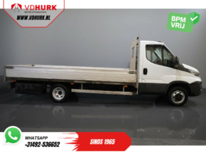 Iveco Daily Відкрита вантажна платформа 35C15 3.0 150 к.с. (450x210) Відкрита вантажна платформа/ 3.5т буксирний верм./ Тахограф/ Гев.стілець/ Клімат/ Круїз/ Буксирний гак/ Підйомник