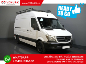 Mercedes-Benz Sprinter Bestelbus 314 2.2 CDI L2H2 E6 2.8t Trekverm./ 270Gr.Deuren/ Imperiaal/ LMV/ Camera/ Airco/ Trekhaak