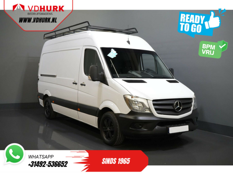 Mercedes-Benz Sprinter Van 314 2.2 CDI L2H2 E6 BPM FREE ! Ready2Go 2.8t Trekverm./ 270Gr.Deuren/ Imperiaal/ LMV/ Camera/ Airco/ Trekhaak