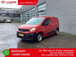 Peugeot Partner Van 1.5 HDI Carplay/ Navi/ Cruise/ PDC/ Airco/ hak holowniczy