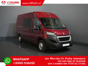 Peugeot Boxer Bestelbus 2.2 HDi 120 pk L2H2 Navi/ Cruise/ Camera/ PDC/ Airco/ Trekhaak/ 2.5t trekverm.