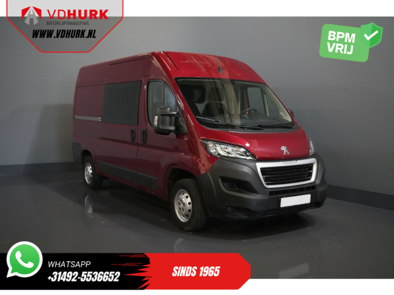 Peugeot Boxer Van 2.2 HDi 120 hp L2H2 BPM FREE! Navi/ Cruise/ Camera/ PDC/ Airco/ Towing hook/ 2.5t Tow.