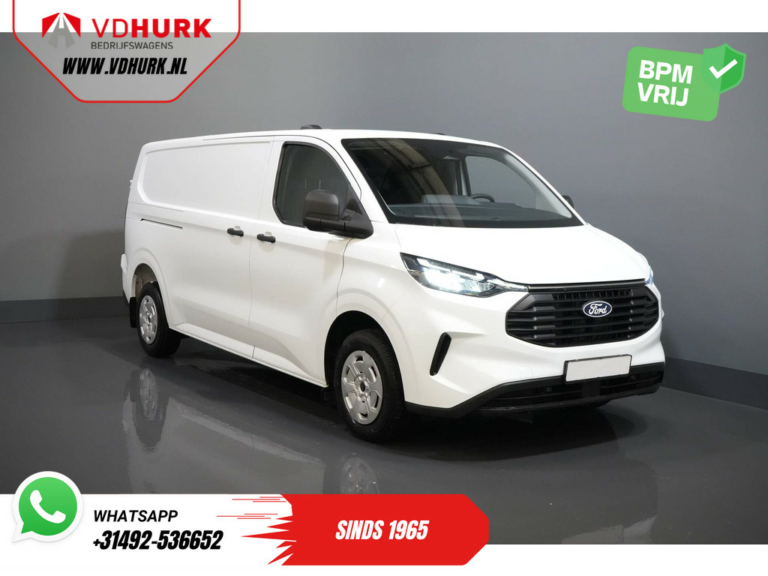 Ford Transit Custom Bestelbus 320 2.0 TDCI 170 pk Aut. L2 Trend BPM VRIJ 5J/ 200.000 km Garantie/ LED/ Carplay/ Camera/ PDC/ Cruise/ Airco