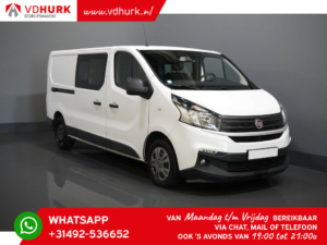 Fiat Talento Van 2.0 MJ 120 CP L2 DC Double Cab EXPORT ONLY Navi/ Cruise/ Camera/ PDC/ Airco/ Cârlig de remorcare