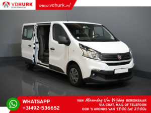 Fiat Talento Van 2.0 MJ 120 CP L2 DC Double Cab EXPORT ONLY Navi/ Cruise/ Camera/ PDC/ Airco/ Cârlig de remorcare