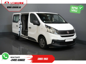 Fiat Talento Bestelbus 2.0 MJ 120 pk L2 DC Dubbel Cabine EXPORT ONLY Navi/ Cruise/ Camera/ PDC/ Airco/ Trekhaak