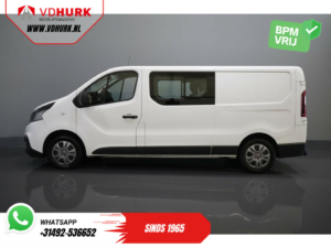 Fiat Talento Bestelbus 2.0 MJ 120 pk L2 DC Dubbel Cabine EXPORT ONLY Navi/ Cruise/ Camera/ PDC/ Airco/ Trekhaak