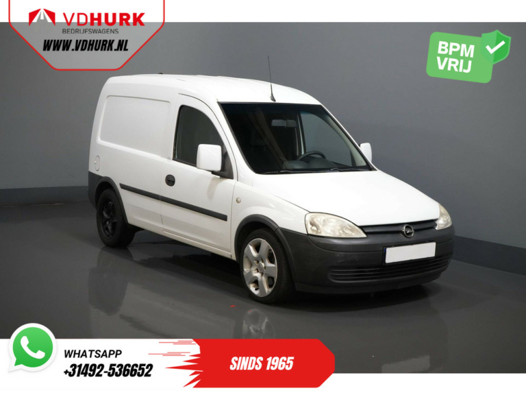 Opel Combo Van 1.7 CDTi 100 KM MOT 04-2026/ NL car/ NAP/ Drives fine/ Airco/ Towbar