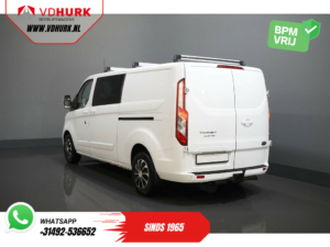 Ford Transit Custom Van 2.0 TDCI 170 к.с. авт. L2 DC Подвійна кабіна/ Підігрів підлоги/ 2x зсувні двері/ CarPlay/ Бі-ксенон/ Сидіння з електроприводом/ Круїз/ Клімат-контроль/ Фаркоп