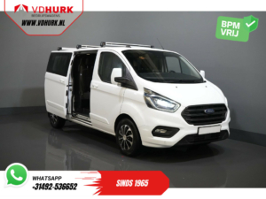 Ford Transit Custom Van 2.0 TDCI 170 к.с. авт. L2 DC Подвійна кабіна/ Підігрів підлоги/ 2x зсувні двері/ CarPlay/ Бі-ксенон/ Сидіння з електроприводом/ Круїз/ Клімат-контроль/ Фаркоп