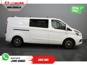 Ford Transit Custom Van 2.0 TDCI 170 к.с. авт. L2 DC Подвійна кабіна/ Підігрів підлоги/ 2x зсувні двері/ CarPlay/ Бі-ксенон/ Сидіння з електроприводом/ Круїз/ Клімат-контроль/ Фаркоп