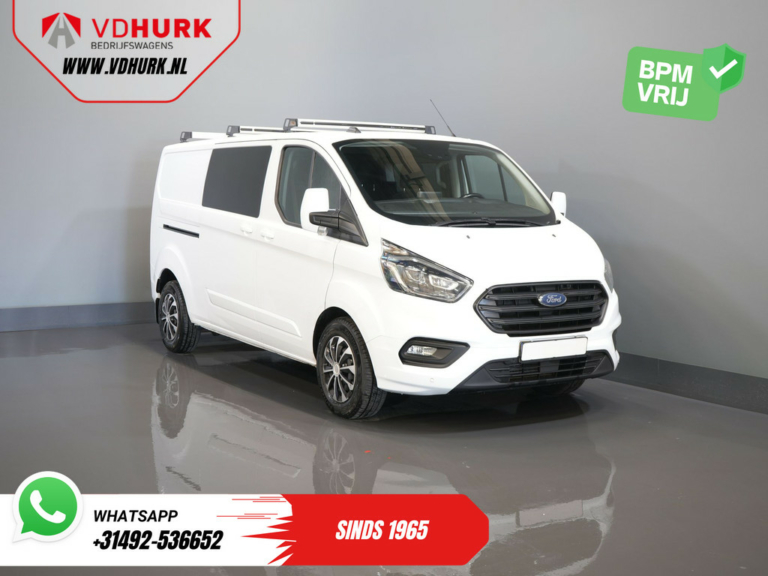 Ford Transit Custom Van 2.0 TDCI 170 hp Aut. L2 DC Doppelkabine BPM FREE Bi-Xenon/ 2x Schiebetür/ Standheizung/ CarPlay/ Sitzheizung/ Cruise/ Klimaanlage/ Anhängerkupplung