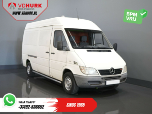 Mercedes-Benz Sprinter Van 311 CDI L2H2 NL Auto/ MOT 07-2025/ 3 Pers./ 2.8t Trekverm./ Sidebars/ Towbar