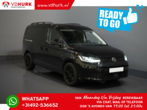 Volkswagen Caddy Cargo Maxi Van 2.0 TDI Black Edition 125 к.с. Авт. Шкіра/ Адапт. Круїз/ Віртуальний кокпіт/ Підігрів підставки/ LED/ Підігрів сидінь/ Навігація