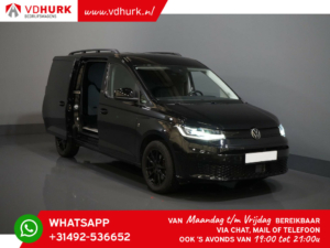 Volkswagen Caddy Cargo Maxi Van 2.0 TDI Black Edition 125 к.с. Авт. Шкіра/ Адапт. Круїз/ Віртуальний кокпіт/ Підігрів підставки/ LED/ Підігрів сидінь/ Навігація