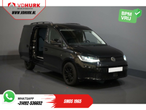 Volkswagen Caddy Cargo Maxi Van 2.0 TDI Black Edition 125 к.с. DSG Aut. BPM БЕЗКОШТОВНО! Шкіра Ready2Go / Адапт. Круїз/ Віртуальний кокпіт/ Підігрів підставки/ Світлодіодна/ Регулювання сидінь/ На