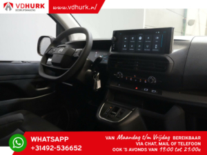 Citroën Jumpy Van 2.0 HDI 180cv Aut. L3 DC Doble Cabina/ 2x Puerta corredera/ Navi/ Carplay/ Cámara/ PDC/ Crucero/ Gancho de remolque/ Aire acondicionado.