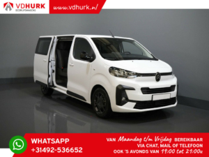 Citroën Jumpy Van 2.0 HDI 180cv Aut. L3 DC Doble Cabina/ 2x Puerta corredera/ Navi/ Carplay/ Cámara/ PDC/ Crucero/ Gancho de remolque/ Aire acondicionado.