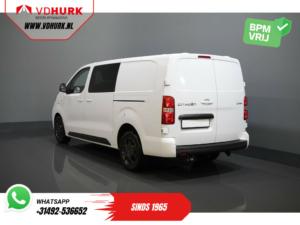 Citroën Jumpy Van 2.0 HDI 180 cv Aut DC Doppia Cabina BPM GRATIS! 2x Porta scorrevole/ Virtual Cockpit/ Navi/ Carplay/ Telecamera/ PDC/ Cruise/ Barra di traino/ Aria