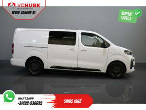 Citroën Jumpy Van 2.0 HDI 180 к.с. Aut DC Double Cab BPM БЕЗКОШТОВНО! 2х розсувні двері / Віртуальна кабіна / Наві / Carplay / Камера / PDC / Круїз / Фаркоп / Повітря