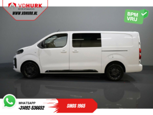 Citroën Jumpy Van 2.0 HDI 180 hp Aut DC Doppelkabine BPM FREE! 2x Schiebetür/ Virtual Cockpit/ Navi/ Carplay/ Kamera/ PDC/ Cruise/ Anhängerkupplung/ Air