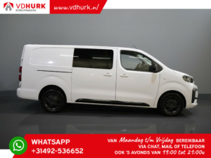 Citroën Jumpy Van 2.0 HDI 180cv Aut. L3 DC Doble Cabina/ 2x Puerta corredera/ Navi/ Carplay/ Cámara/ PDC/ Crucero/ Gancho de remolque/ Aire acondicionado.