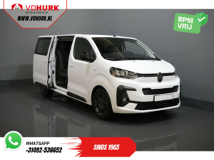 Citroën Jumpy Van 2.0 HDI 180 к.с. Aut DC Double Cab BPM БЕЗКОШТОВНО! 2х розсувні двері / Віртуальна кабіна / Наві / Carplay / Камера / PDC / Круїз / Фаркоп / Повітря