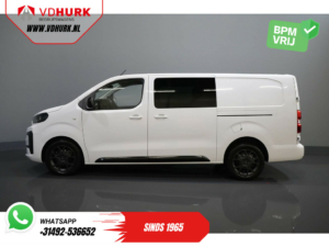 Citroën Jumpy Van 2.0 HDI 180 hp Aut DC Doppelkabine BPM FREE! 2x Schiebetür/ Virtual Cockpit/ Navi/ Carplay/ Kamera/ PDC/ Cruise/ Anhängerkupplung/ Air