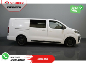 Citroën Jumpy Van 2.0 HDI 180 KM Aut DC Double Cab BPM GRATIS! 2x drzwi przesuwne/ Virtual Cockpit/ Navi/ Carplay/ Kamera/ PDC/ Cruise/ Hak holowniczy/ Air