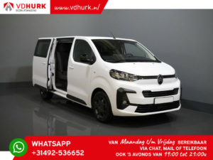 Citroën Jumpy Van 2.0 HDI 180cv Aut. L3 DC Doble Cabina/ 2x Puerta corredera/ Navi/ Carplay/ Cámara/ PDC/ Crucero/ Gancho de remolque/ Aire acondicionado.