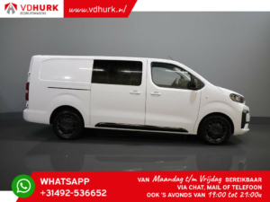 Citroën Jumpy Van 2.0 HDI 180cv Aut. L3 DC Doble Cabina/ 2x Puerta corredera/ Navi/ Carplay/ Cámara/ PDC/ Crucero/ Gancho de remolque/ Aire acondicionado.