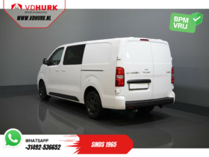 Citroën Jumpy Van 2.0 HDI 180 к.с. Aut DC Double Cab BPM БЕЗКОШТОВНО! 2х розсувні двері / Віртуальна кабіна / Наві / Carplay / Камера / PDC / Круїз / Фаркоп / Повітря