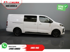 Citroën Jumpy Van 2.0 HDI 180 hp Aut DC Double Cab BPM FREE! 2x Sliding door/ Navi/ Carplay/ Camera/ PDC/ Cruise/ Towbar/ Airco