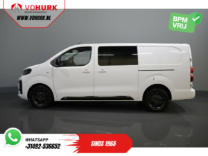 Citroën Jumpy Van 2.0 HDI 180 hp Aut DC Double Cab BPM FREE! 2x Sliding door/ Navi/ Carplay/ Camera/ PDC/ Cruise/ Towbar/ Airco