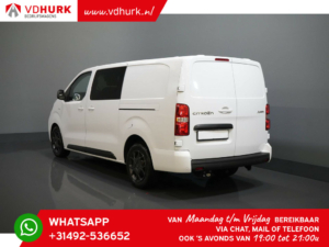 Citroën Jumpy Van 2.0 HDI 180cv Aut. L3 DC Doble Cabina/ 2x Puerta corredera/ Navi/ Carplay/ Cámara/ PDC/ Crucero/ Gancho de remolque/ Aire acondicionado.