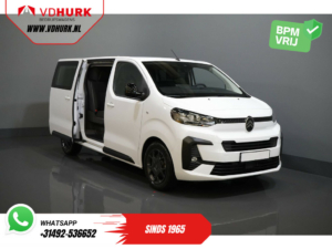 Citroën Jumpy Van 2.0 HDI 180 CP Aut DC Cabină dublă BPM GRATUIT! 2x Ușă glisantă/ Virtual Cockpit/ Navi/ Carplay/ Cameră/ PDC/ Cruise/ Bara de remorcare/ Aer