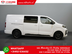 Citroën Jumpy Van 2.0 HDI 180cv Aut. L3 DC Doble Cabina/ 2x Puerta corredera/ Navi/ Carplay/ Cámara/ PDC/ Crucero/ Gancho de remolque/ Aire acondicionado.