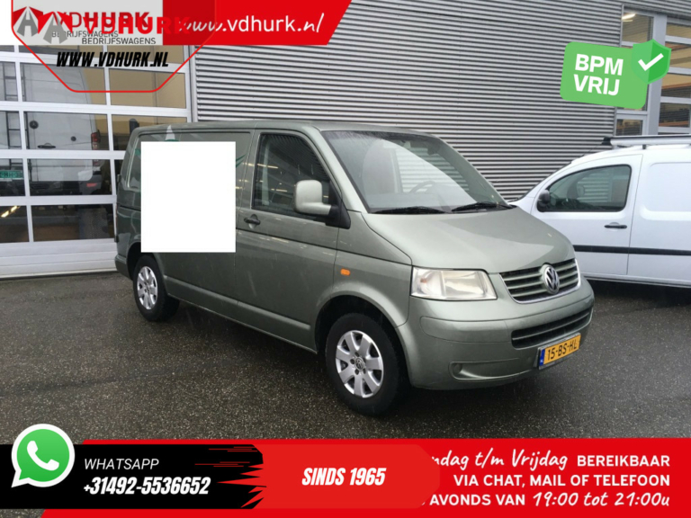 Volkswagen Transporter Bestelbus 2.5 TDI 2.5t Trekverm./ Cruise/ Airco/ APK 2-9-‘25