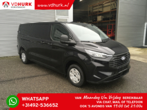 Ford Transit Custom Vans 2.0 TDCI L2 Trend Aut BPM FREE 5J/ 200,000 km Garantie/ 2.8t Remorquage amp/ 2x Porte coulissante/ Sièges chauffants/ Carplay/ LED/ Caméra/ PDC/ Cru